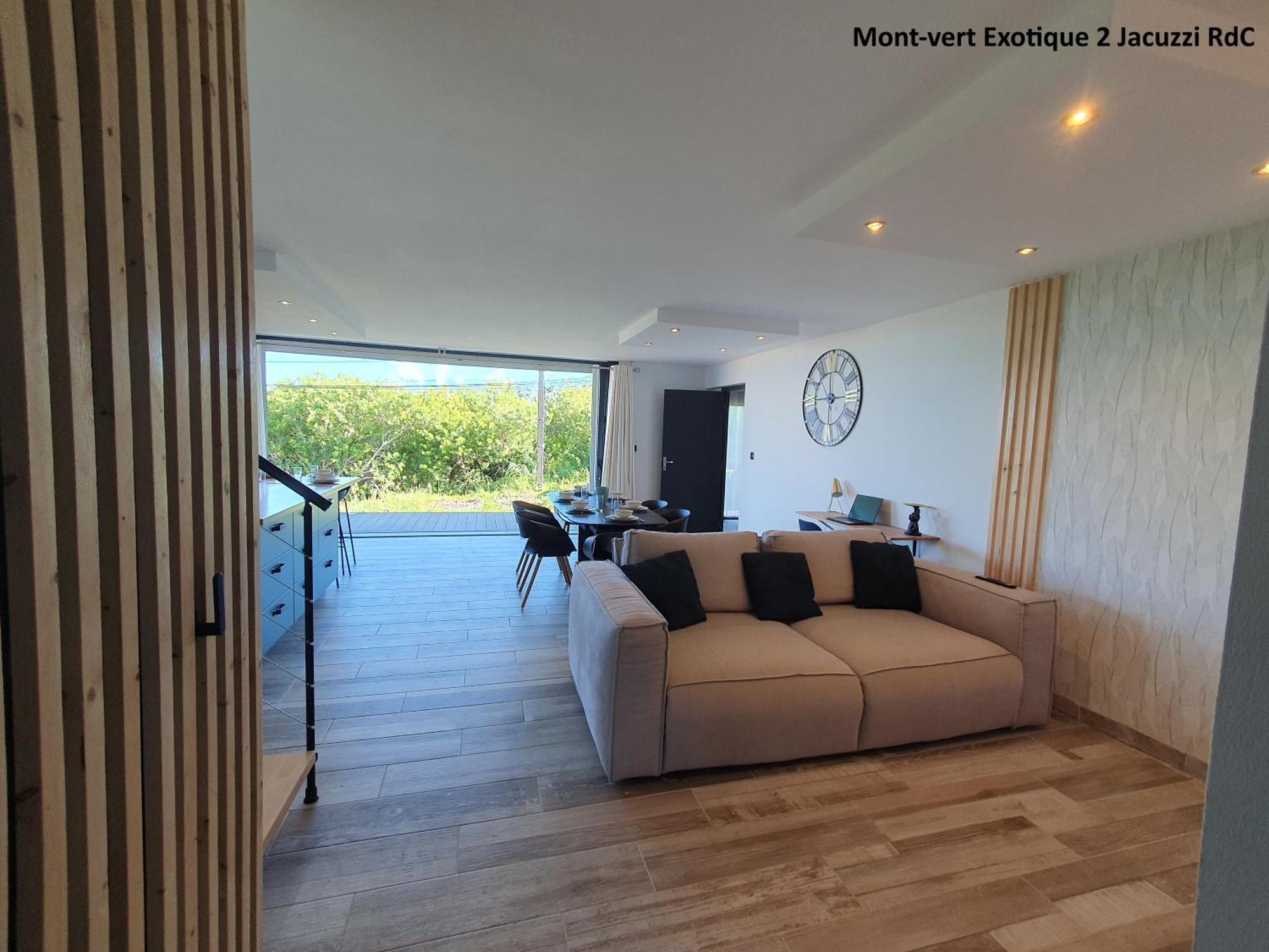 Mont-Vert Exotique - Calme - Vue Et Parking Saint Pierre Exterior foto